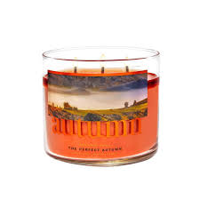 Picture of BATH & BODY WORKS The Perfect Autumn Scented Candle 